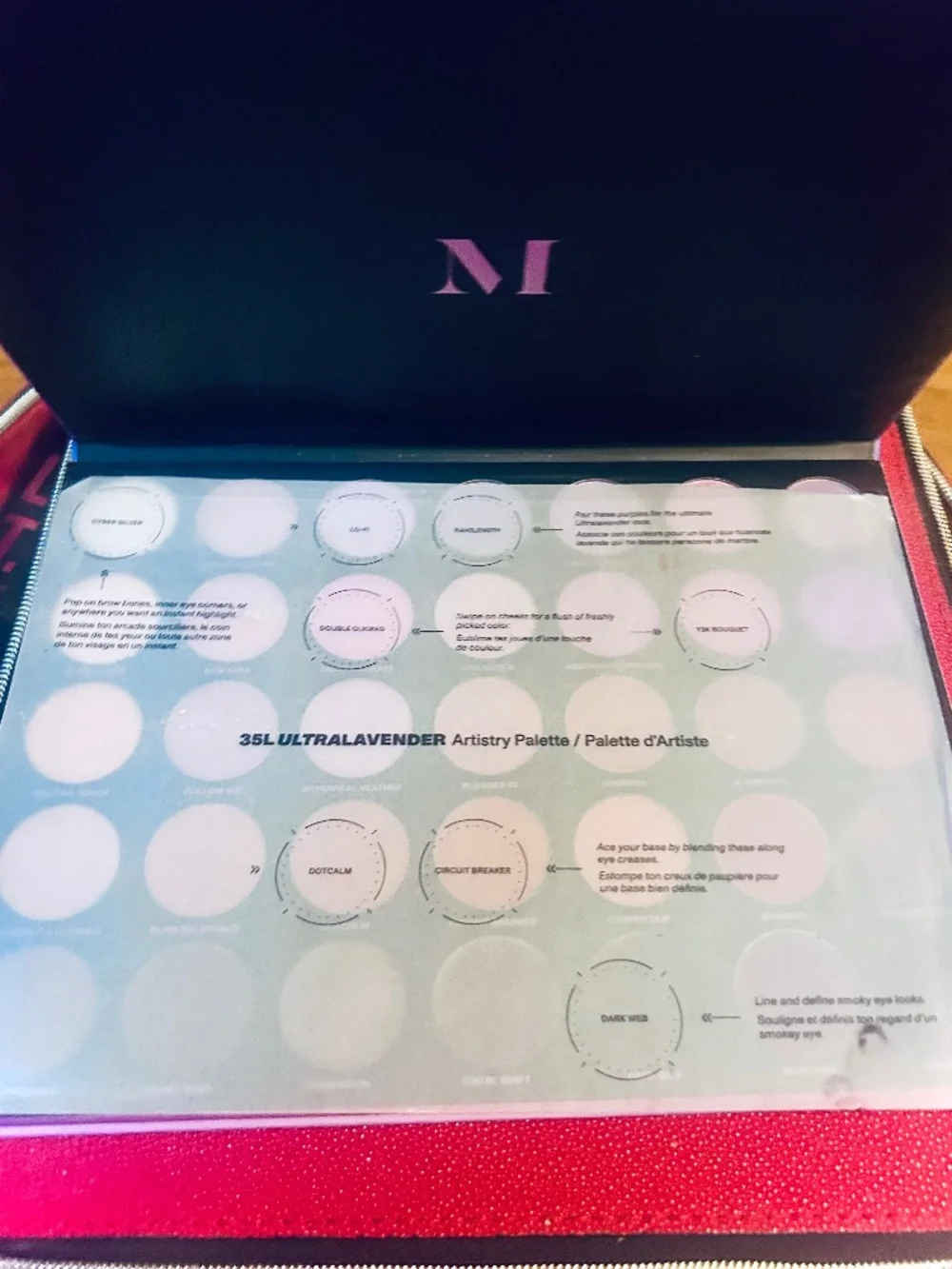 MORPHE ULTRALAVENDER 35L Artistry, EXCELLENT Deal! Eyeshadow Palette, NWOB